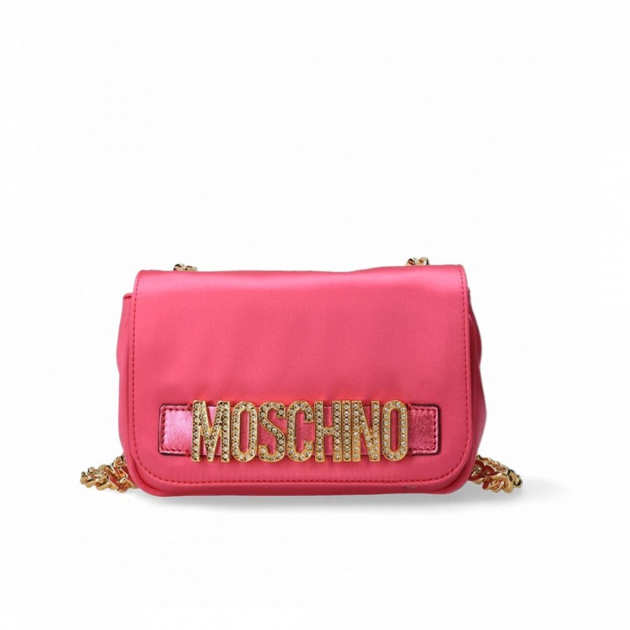 Femme Moschino Sacs Epaule | Sac Lettering Moschino