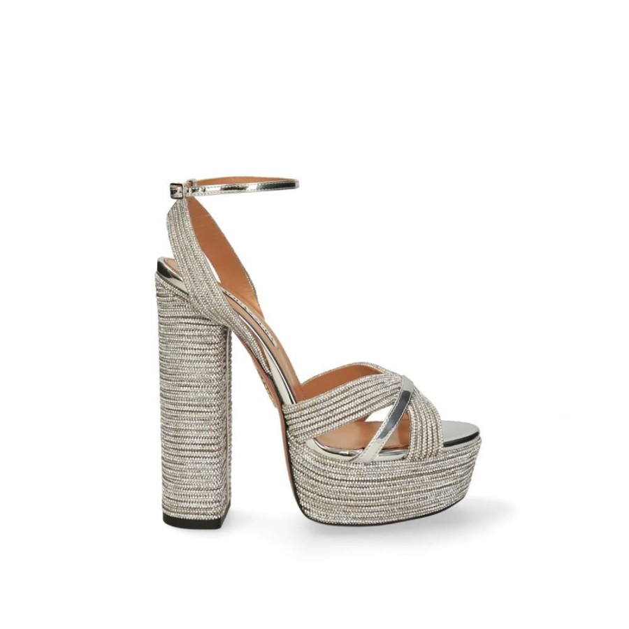 Femme Aquazzura Sandales | Sandale Sundance Plateau Aquazzura