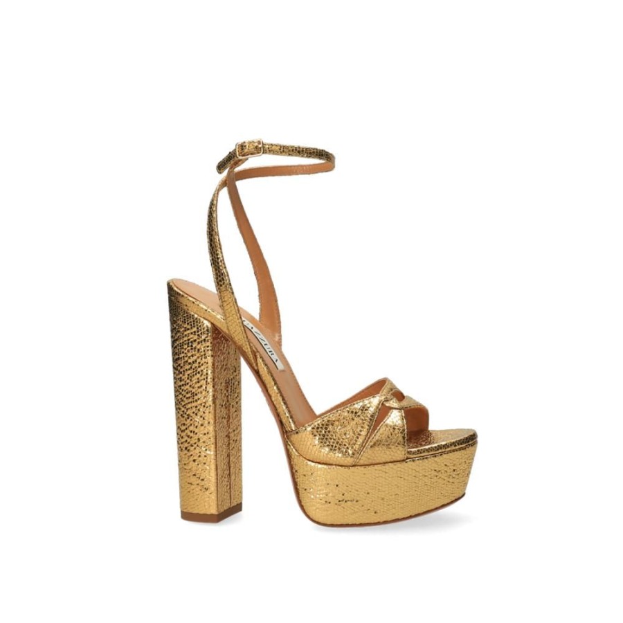 Femme Aquazzura Sandales | Sandale Sinner Plateau Aquazzura