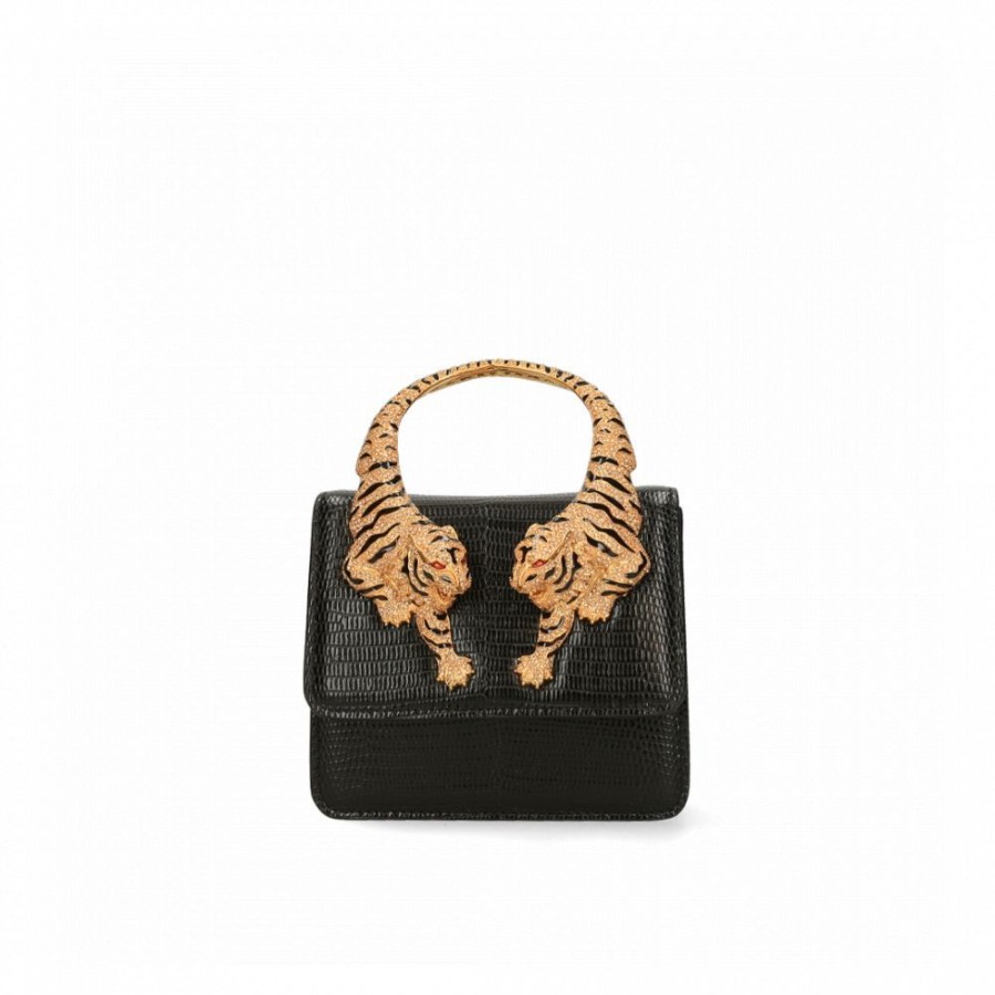 Femme Roberto Cavalli Sacs A Main | Sac A Bandouliere Tigre Roberto Cavalli