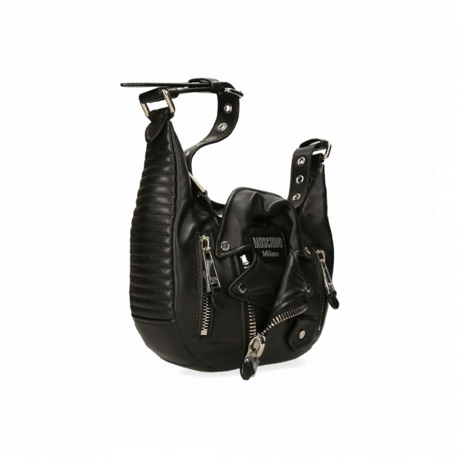 Femme Moschino Sacs Epaule | Sac Biker Moschino