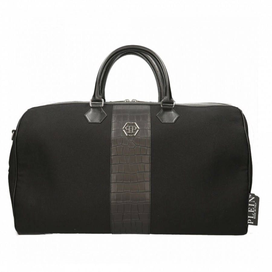 Homme Philipp Plein Cabas | Sac De Voyage Paisley Philipp Plein