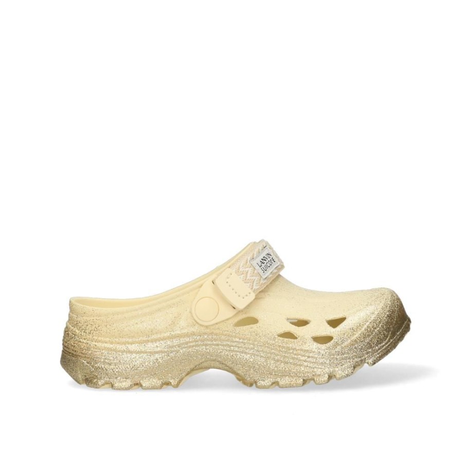 Femme Lanvin Sandales | Mok Lacets Curb Lanvin X Suicoke