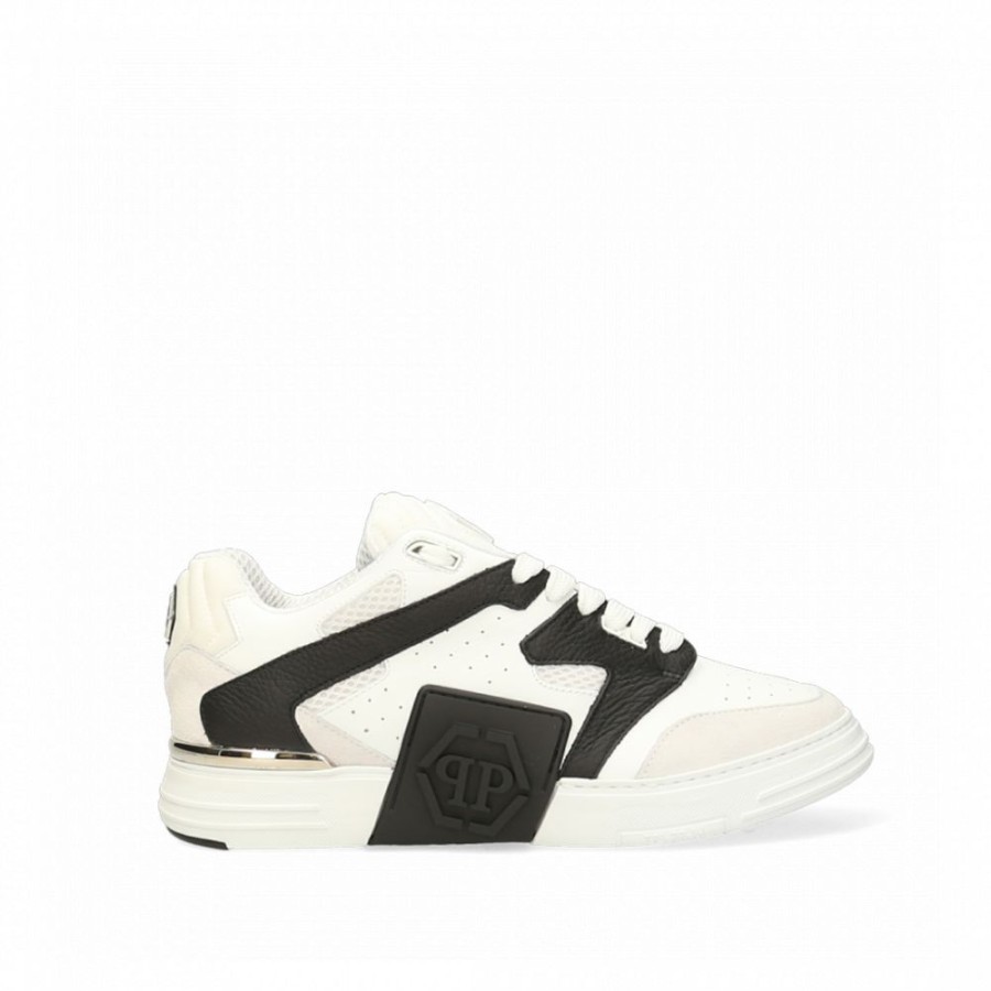 Homme Philipp Plein Sneakers | Sneakers Lo-Top Phantom $Treet Philipp Plein