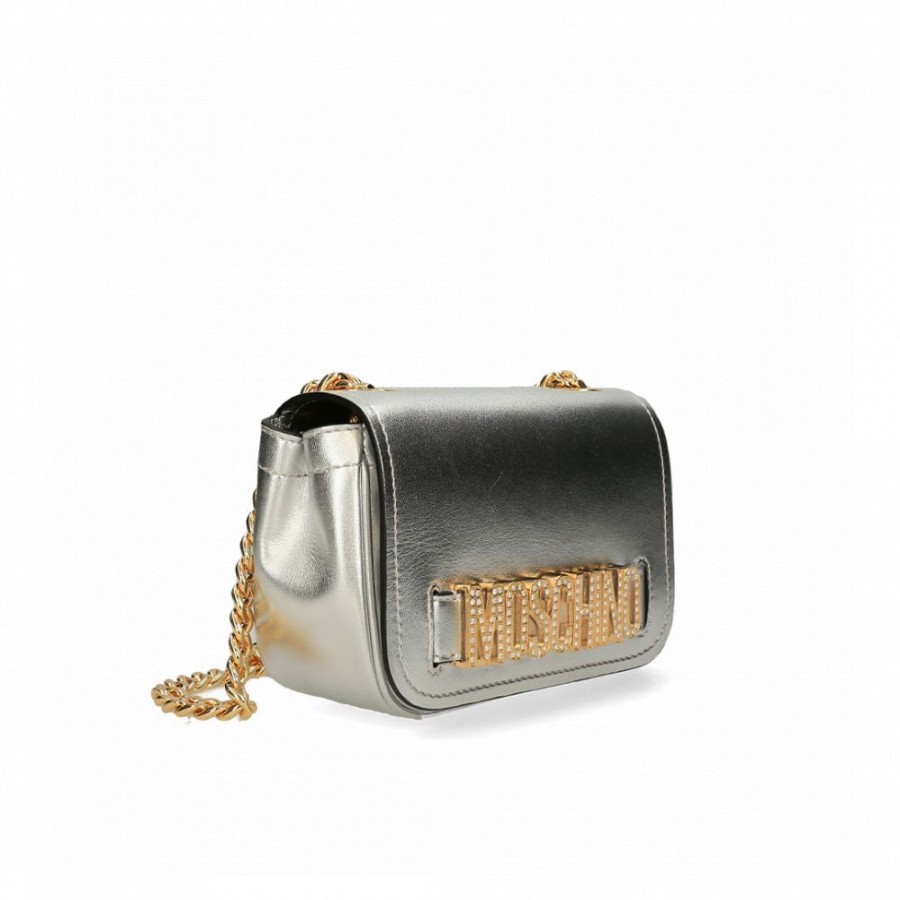 Femme Moschino Sacs Epaule | Sac Lettering Moschino