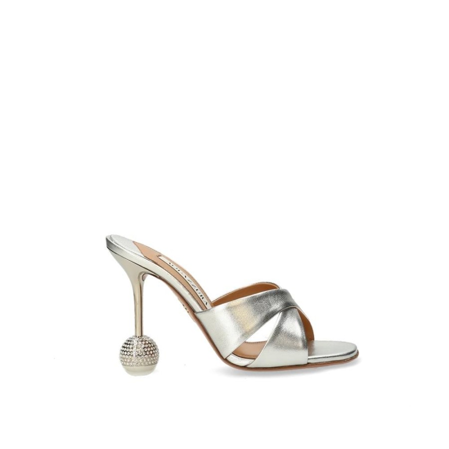 Femme Aquazzura Mules | Mules Yes Darling Aquazzura