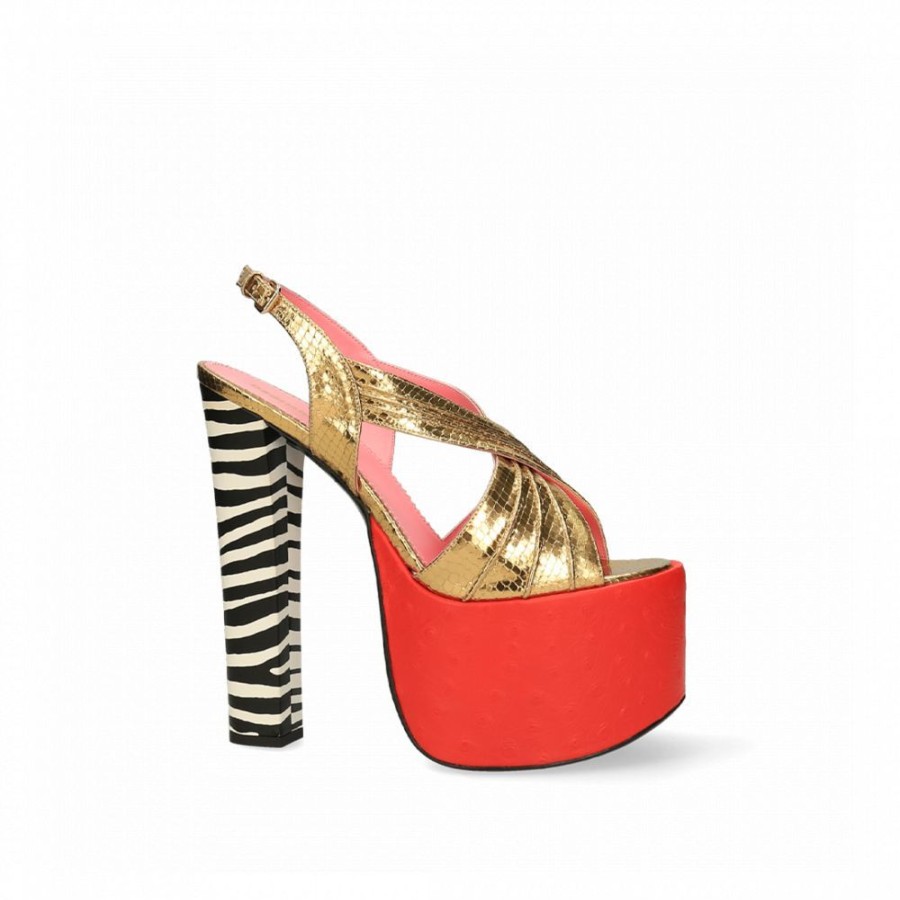 Femme Dsquared2 Sandales | Sandale Plateforme Evening Dsquared2