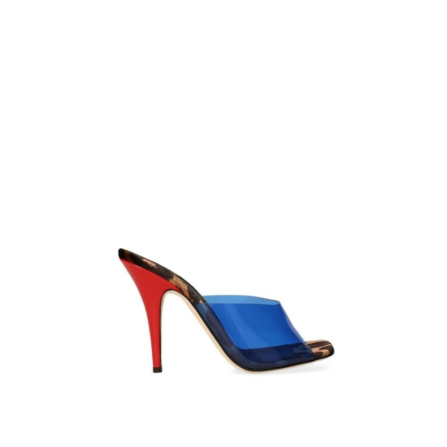 Femme Giuseppe Zanotti Mules | Mules Earthshine Plexy Giuseppe Zanotti