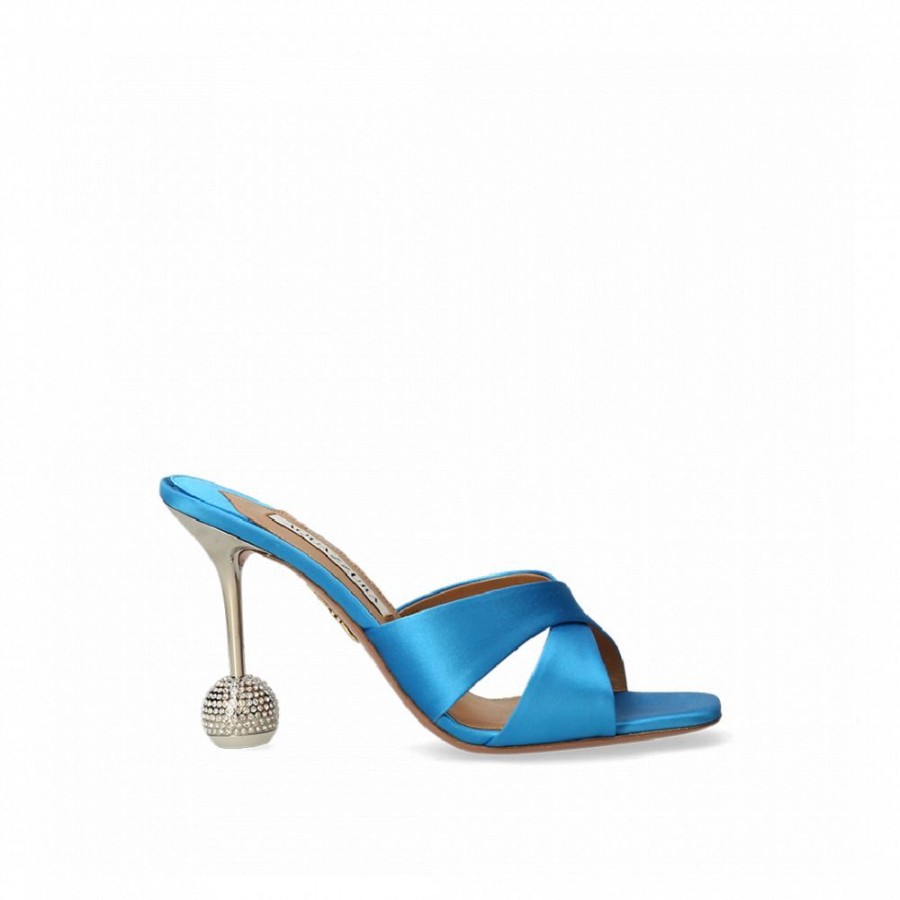 Femme Aquazzura Mules | Mules Yes Darling Aquazzura