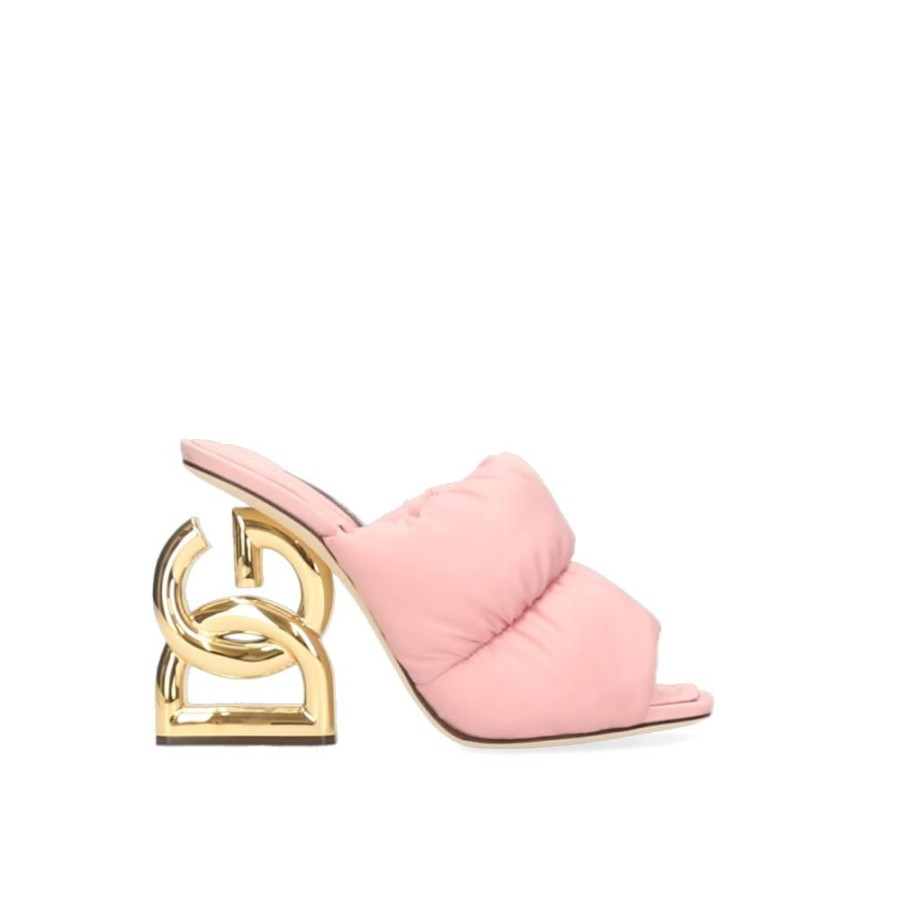 Femme Dolce & Gabbana Mules | Mules Talon Dg Pop Dolce & Gabbana